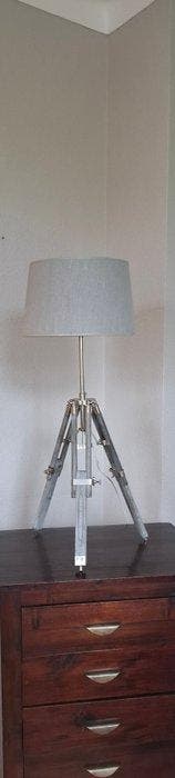 Lampe de table - Bois, Métal