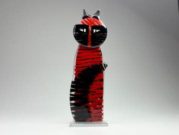 Studio Habrat - Beeldje - Cat (2) - fusie