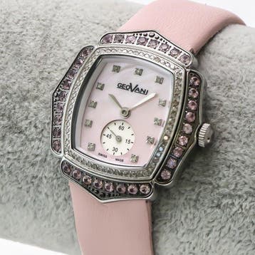 Geovani - Swiss Made Diamond Watch - GOL593-SL-D-6 - Zonder, Nieuw