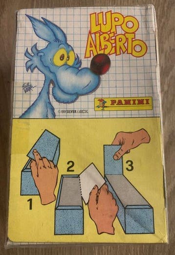 Panini Lupo Alberto (1991) 170 packs , ( 850 total ) Sealed, Nieuw
