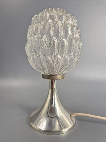 Vintage Space Age Tisch Leuchte – Stilvolles Ananas Design, Antiquités & Art