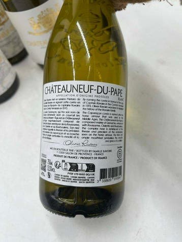 2025 Chateauneuf-Du-Pape Blanc Caparaçon Olivier Ravoire -