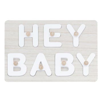 Gastenboek Hey Baby Puzzel 12,2cm, Verzenden, Nieuw