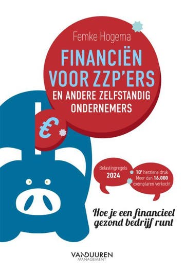 Financiën voor ZZPers en andere zelfstandige ondernemers, Boeken, Verzenden, Zo goed als nieuw, Femke Hogema