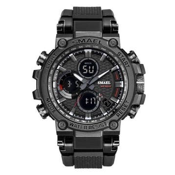 Militair Sport Horloge met Digitale Wijzerplaten voor Heren, Verzenden, Nieuw, SMAEL