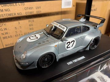 GT Spirit 1:18 - Modelauto - Porsche 911 RWB YUIITSUMUNI, Hobby en Vrije tijd, Nieuw