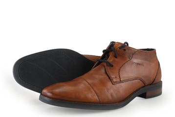 Bugatti Veterschoenen in maat 40 Cognac, Kleding | Heren, Schoenen, Bugatti, Overige kleuren, Verzenden, Zo goed als nieuw