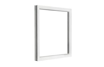PVC raam vast b100xh100 cm HR++ Argon, Ophalen of Verzenden, Gevelraam of Ruit