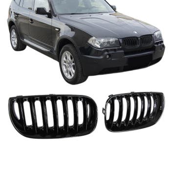 Grillen set| Nieren | geschikt voor BMW X3 | E83 LCI 5d suv, Verzenden