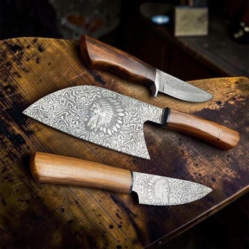 Keukenmes - Utility knife - Ambachtelijk vervaardigde