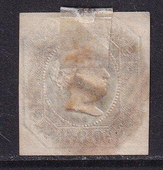 Portugal 1853 - D. Maria II - Mundifel: 3, Gestempeld
