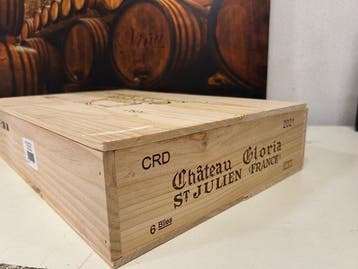 2021 Chateau Gloria - Saint-Julien - 6 Bouteilles (0,75 L), Nieuw