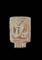 Égypte ancienne, période tardive Faience Plaque amulette