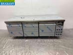 RVS Combisteel Koelwerkbank Laag model 3 deuren 160 cm 230V, Ophalen of Verzenden