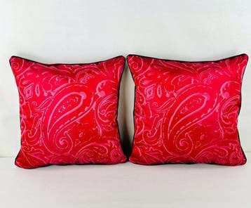 ETRO HOME - Nieuwe set van twee - Kussen