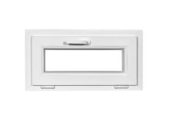 PVC raam kiep 70xh40 cm wit, Ophalen of Verzenden, Gevelraam of Ruit