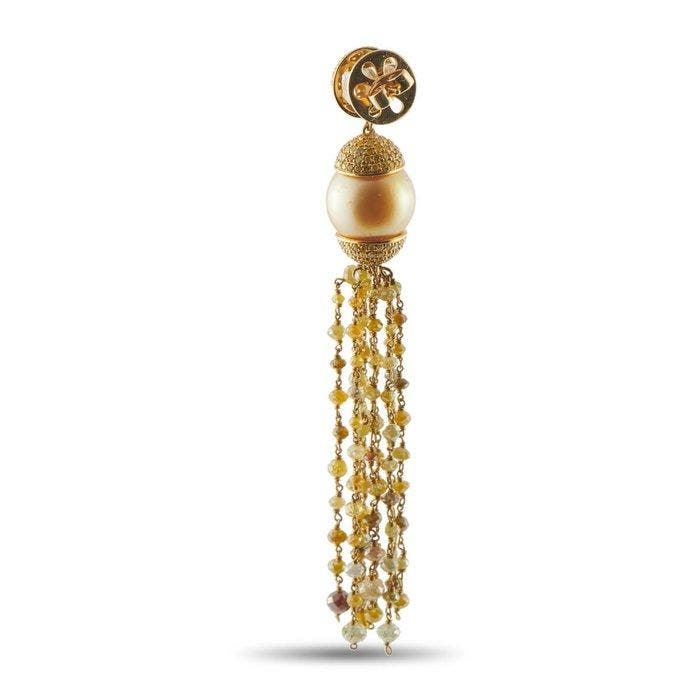 Other brand - Oorbellen - 18 karaat Geel goud, SOPHIA D 18K, Handtassen en Accessoires, Oorbellen
