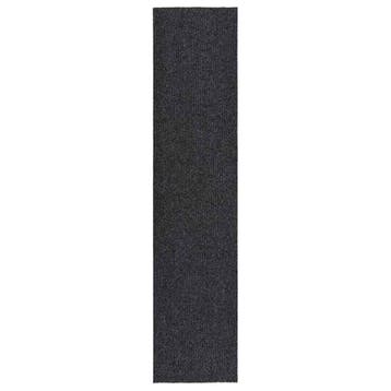 vidaXL Droogloopmat 100x450 cm antracietkleurig, Verzenden, Nieuw