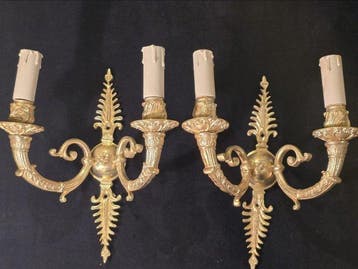 Applique murale - Bronze doré