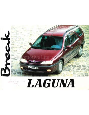 1995 RENAULT LAGUNA INSTRUCTIEBOEKJE NEDERLANDS