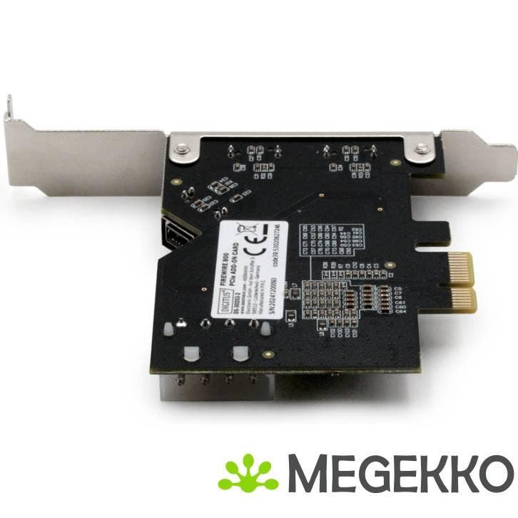 Digitus DS-30203-2 Firewire kaart, Informatique & Logiciels, Cartes réseau, Envoi