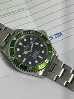 Rolex - Submariner Date Kermit Fat 4 - 16610LV - Homme -, Bijoux, Sacs & Beauté