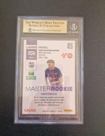 2023/24 Panini Megacracks Lamine Yamal #423 Master Rookie -, Verzamelen, Stickers, Nieuw