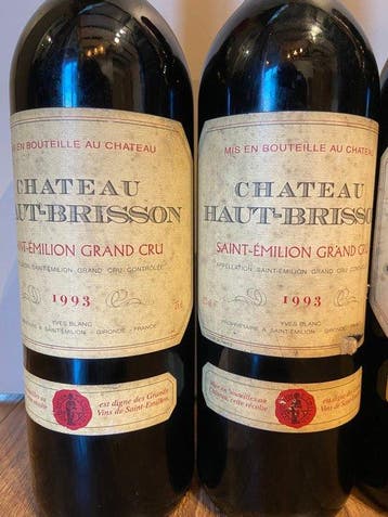 1993 x 3 Chateau Haut-Brisson & 1992 Les Plantes Du Mayne -, Nieuw