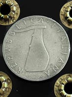 Italië. 5 Lire 1956 Delfino (Zonder minimumprijs)