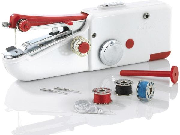 Veiling - Mini Naaimachine - Hand naaimachine op batterijen, Livres, Loisirs & Temps libre