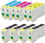 2dekans | T044 | 10 Pack | Huismerk | Cartridges voor Epson, Ophalen of Verzenden, Nieuw