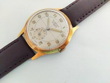 Elbaro - Swiss - gold plated - mens - Sans prix de réserve -
