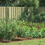 vidaXL Kettinglinkheining Groen 2 x 10 m Staal, Tuin en Terras, Verzenden, Nieuw
