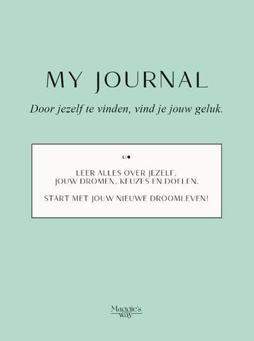 My Journal | Maggie Maris | Nieuw, Boeken, Verzenden, Nieuw, Maggie Maris