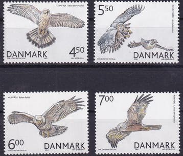 Denemarken - 2004 - Roofvogels - Postfris, Verzenden
