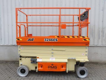 Veiling: Schaarhoogwerker JLG 3246ES Elektrisch 11.75m 2015, Ophalen