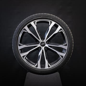 20 inch velgen Audi A5 Zomerbanden 255/35/20  Origineel, Autos : Pièces & Accessoires, Pneus & Jantes, Ophalen of Verzenden, Banden en Velgen