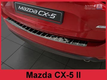 Avisa Achterbumperbeschermer | Mazda CX-5 17-21 5-d |  zwart, Verzenden