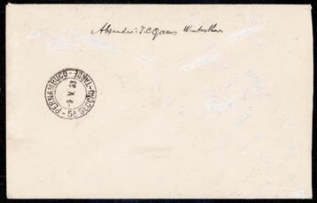 Empire allemand 1933 - Dirigeable Graf Zeppelin - 1er voyage