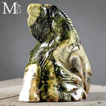 Realistische Iguana-Sculptuur - Perfecte details -