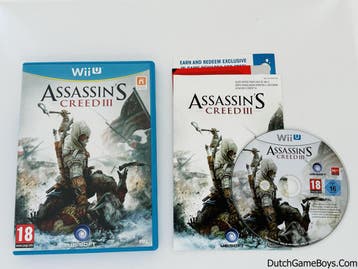 Nintendo Wii U - Assassins Creed III - FAH, Verzenden