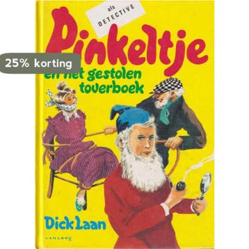 Pinkeltje en het gestolen toverboek / Pinkeltje als, Verzenden, Zo goed als nieuw, Dick Laan