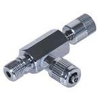 Naaldventiel / doseerventiel 1/8" - 4 6 mm slang