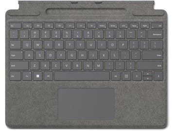 Veiling - Microsoft Surface Pro Signature Keyboard Platin (Q, Computers en Software, Gebruikt