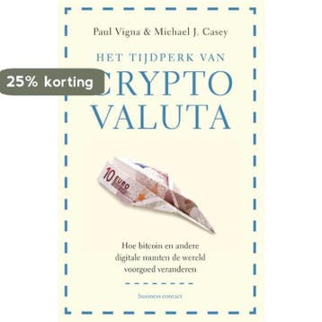 Het tijdperk van cryptovaluta 9789047008002 Michael J. Casey, Verzenden, Zo goed als nieuw, Michael J. Casey