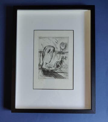 Nuria Quevedo (1938-2025) - Etching from 1989