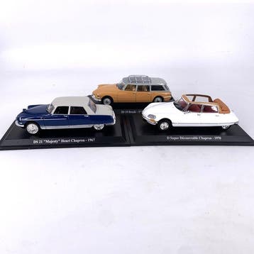 1:43 - Modelauto (3) - 3 Diecast Models of the iconic