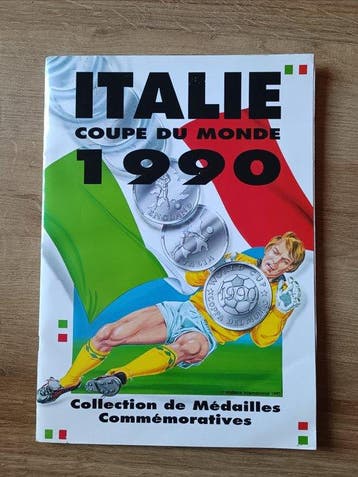 Wereldkampioenschap Voetbal - 1990 - Medaillesverzameling +, Nieuw