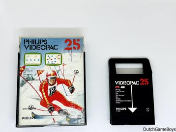 Philips Videopac - 25 - Skiing, Verzenden, Gebruikt