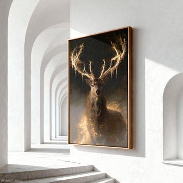 Iconica - Imperial Stag in Golden Mist - unique 1/1 XXL (150